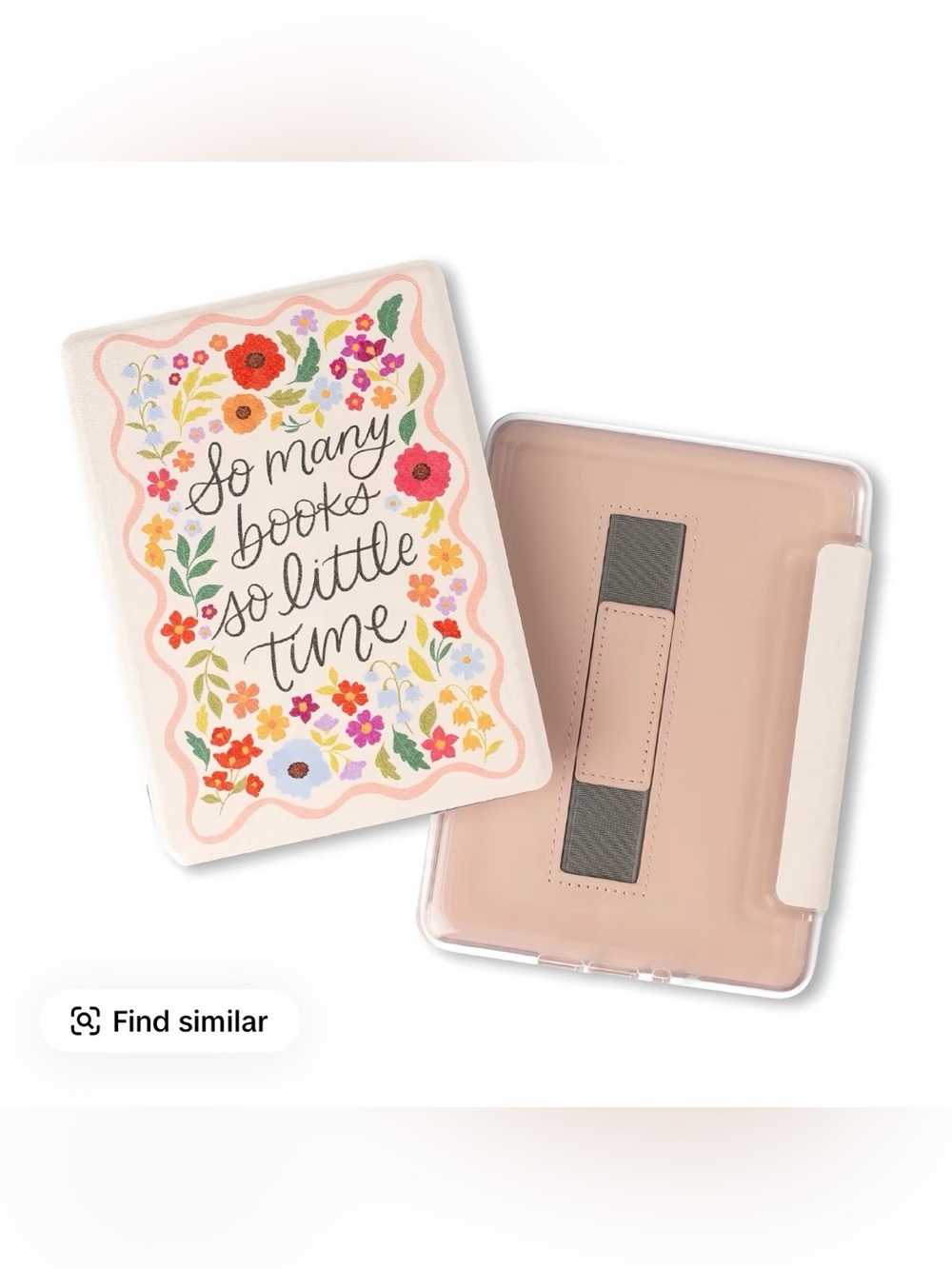 CLEAR Back Kindle Case |
Magnetic Closure | Hand Strap |